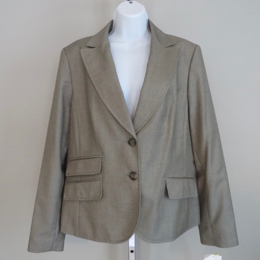 Nine West Gray Blazer Size 14